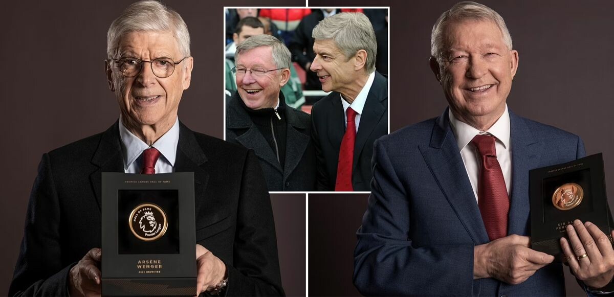 Alex Ferguson ve Arsene Wenger Şöhretler Müzesi&#039;nde!