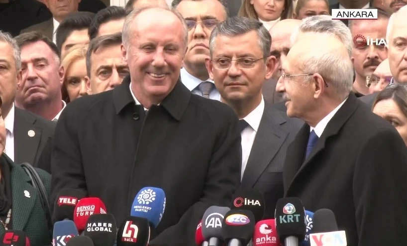 Son dakika! Kemal Kılıçdaroğlu ve Muharrem İnce görüşmesi sonrası net olmayan açıklama: Adaylıktan çekileceğimi söylemedim