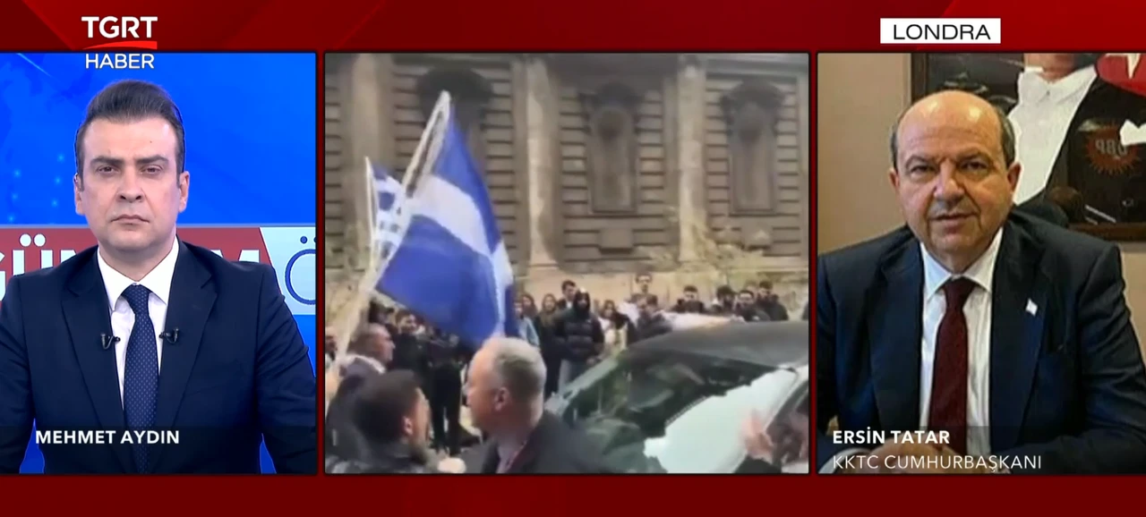 Son dakika! KKTC Cumhurbaşkanı Ersin Tatar’a saldırı girişimi: Rumlar ortalığı karıştırdı