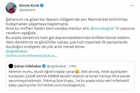 AK Partili Bülent Turan'dan Kızılay Başkanı Kınık'a 'üslup' tepkisi: İşinizi yapın artık!
