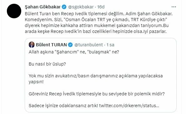 AK Partili Bülent Turan'dan Kızılay Başkanı Kınık'a 'üslup' tepkisi: İşinizi yapın artık!