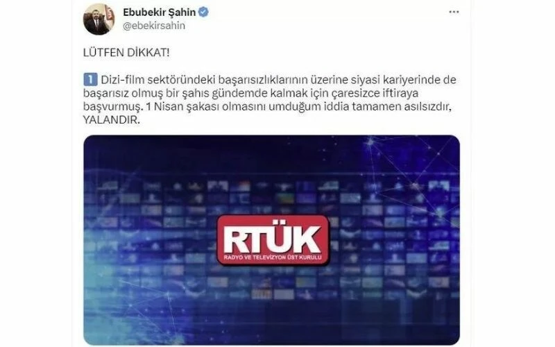 ‘Yemek sahneleri yasaklandı’ diyen Emre Kınay'a RTÜK’ten ağır tepki: Başarısız olmuş iftiracı bir şahıs!