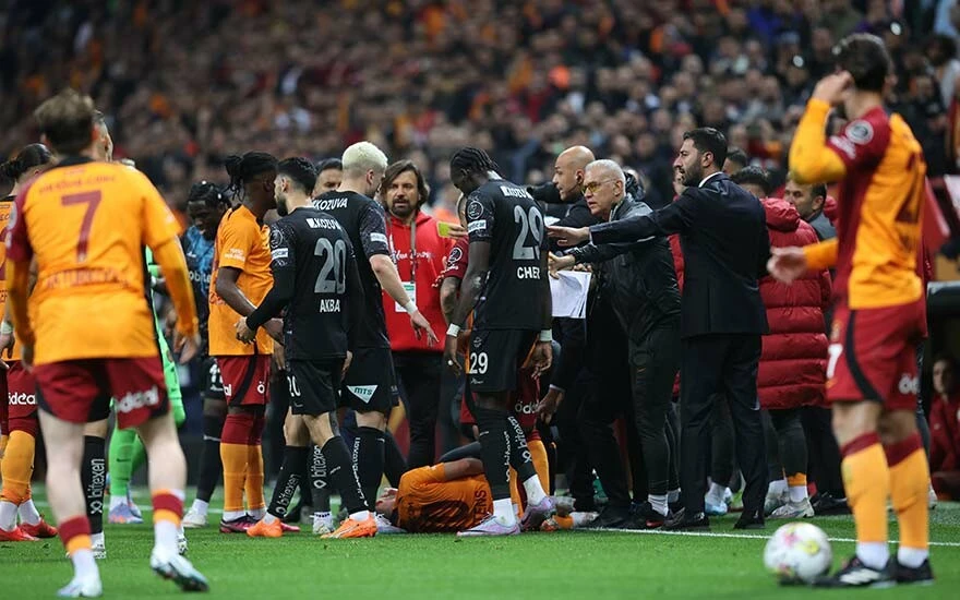 Okan Buruk'tan Lale Orta'ya kırmızı kart tepkisi: VAR hakemlerine anlatsın