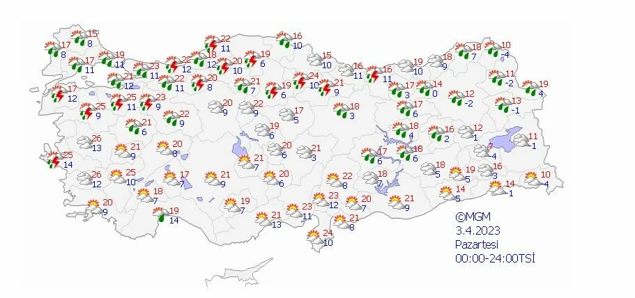 Son dakika: Adeta gök delinecek! Meteoroloji'den kar ve gök gürültülü sağanak uyarısı