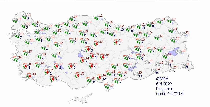 Son dakika: Adeta gök delinecek! Meteoroloji'den kar ve gök gürültülü sağanak uyarısı