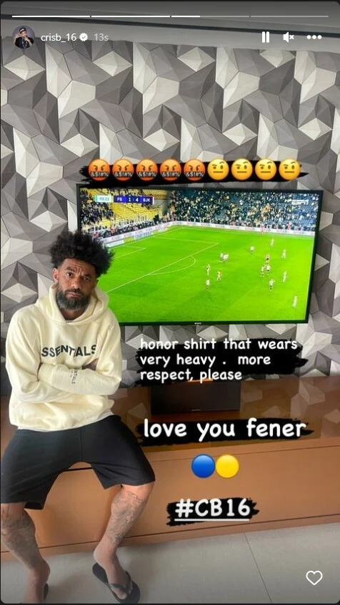 Cristian Baroni'den Fenerbahçeli futbolculara: Bu forma ağırdır!