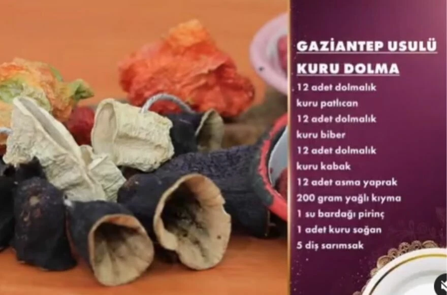 4 Nisan Gelinim Mutfakta puan durumu! Gelinim Mutfakta bugün kim birinci oldu? Gaziantep usulü kuru dolma tarifi!