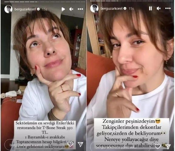 Bergüzar Korel, 'Zenginler peşinizdeyim' dedi, depremzede çocuklar için bayram desteği istedi!