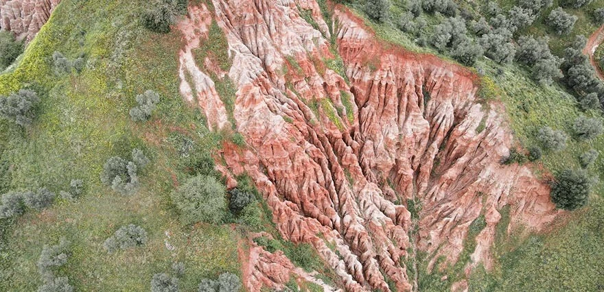 Kimse bu peribacalarını bilmiyordu! Herkes görmek için bölgeye akın edecek