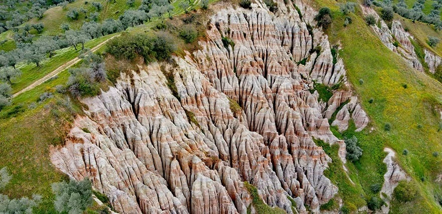 Kimse bu peribacalarını bilmiyordu! Herkes görmek için bölgeye akın edecek