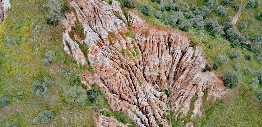 Kimse bu peribacalarını bilmiyordu! Herkes görmek için bölgeye akın edecek