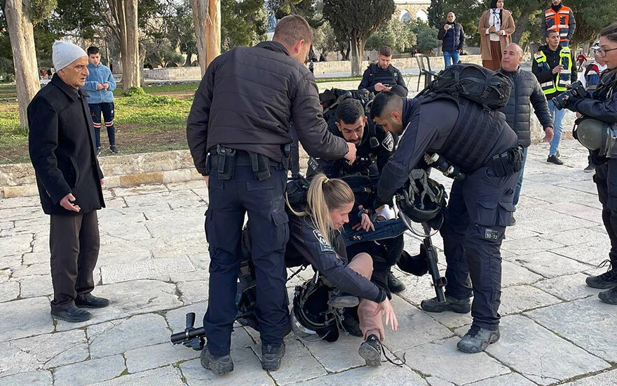 Son dakika: Mescid-i Aksa baskının ardından işgalci İsrail'den Gazze Şeridi'ne hava saldırısı!