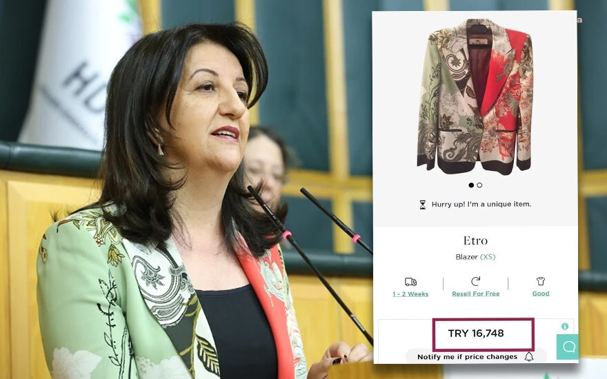 HDP'li Pervin Buldan'ın pahalı ceketi gündeme oturdu! Dudak uçuklatan fiyat