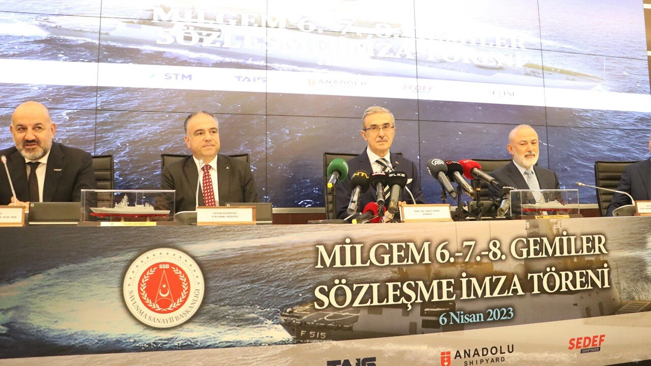 Fırkateyn istif sınıfında yeni dönem! İmzalar atıldı: Yerli hava savunma kabiliyetleri ile de donatılacak