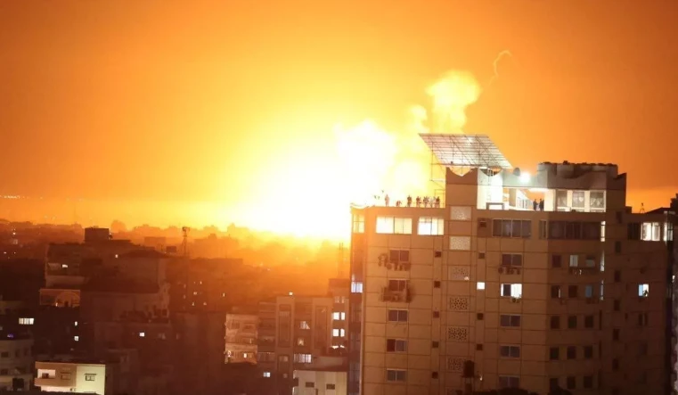 Son dakika! Zulüm devam ediyor! İsrail Hava Kuvvetleri Gazze’yi bombalıyor