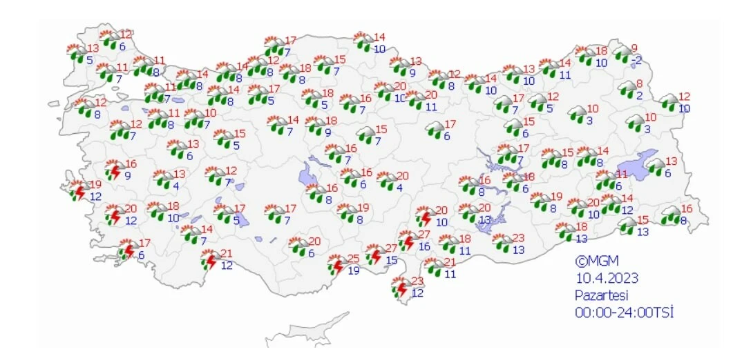 3 bölgede bardaktan boşanırcasına yağış! 5 şehir için 'sarı' alarm! İşte il il hava durumu