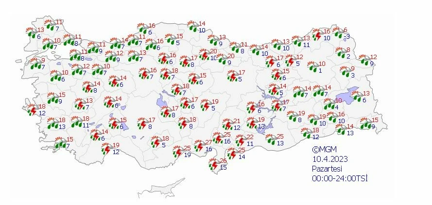 Barajlar bayram edecek! 58 saatlik kesintisiz yağmur için peş peşe uyarılar verildi