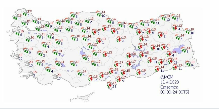 Güneşli havaya veda: Önce havalar kapanıyor sonra yeni haftada sağanak ve fırtına geliyor!