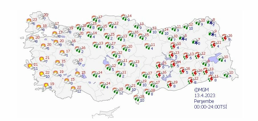 Güneşli havaya veda: Önce havalar kapanıyor sonra yeni haftada sağanak ve fırtına geliyor!