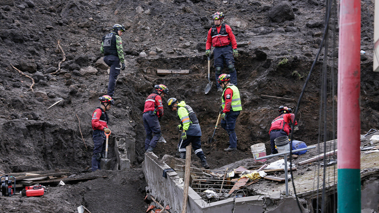 Ekvador&#039;daki toprak kaymasında can kaybı 33&#039;e yükseldi