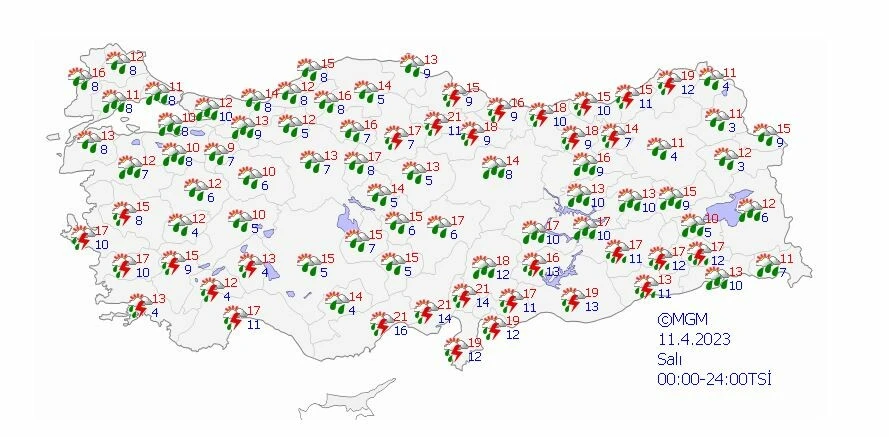 Kesintisiz yağışlar bugün başlıyor! Meteoroloji güncel raporunu uyarıları sıralayarak paylaştı