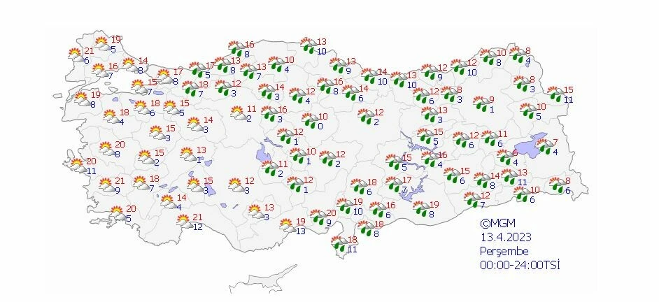 Kesintisiz yağışlar bugün başlıyor! Meteoroloji güncel raporunu uyarıları sıralayarak paylaştı
