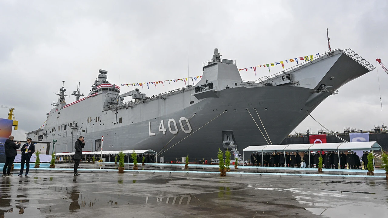 Metin Kalkavan'dan TCG Anadolu teslim töreninde Erdoğan'a övgü dolu sözler