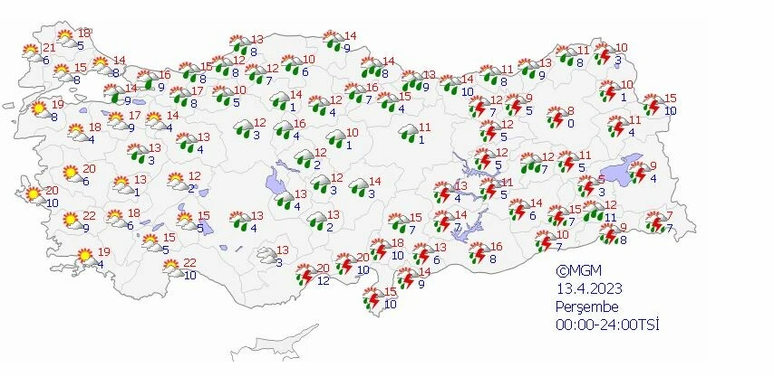 Sanki Nisan değil Ocak! Gök gürültülü sağanak, kar, dolu ve fırtına… Peş peşe uyarılar geldi