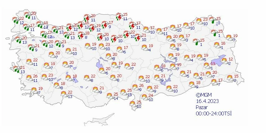 Sanki Nisan değil Ocak! Gök gürültülü sağanak, kar, dolu ve fırtına… Peş peşe uyarılar geldi
