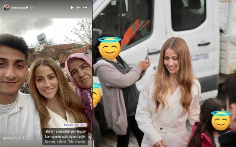 Derya Uluğ, depremde ölen Taha için iftar yemeği verdi: Keşke hayatta olsaydın da kendin yapsaydın!