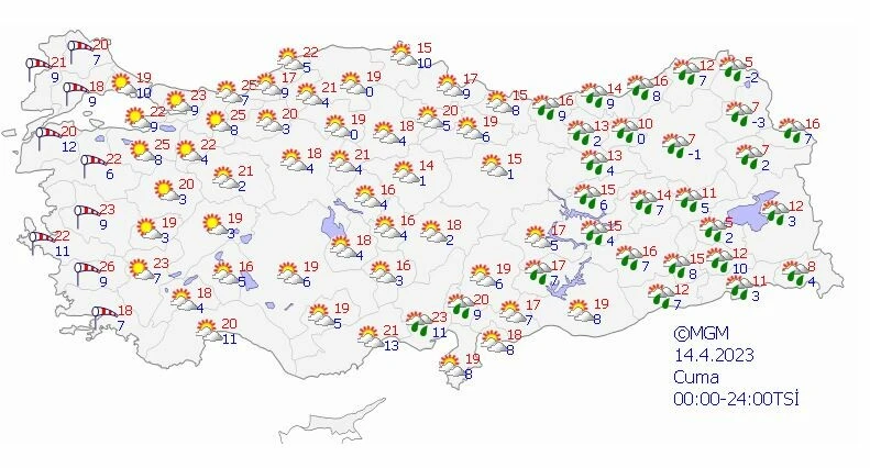 Sıcaklıklar kısa süreliğine yükselişe geçiyor: Batı’da yağışlar şiddetini azaltıyor, Doğu’da ise alarm verildi! Meteoroloji'den 11 il için sarı kodlu uyarı...