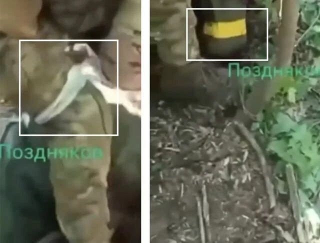 Rus askerlerinin Ukrayna esirinin kafasını kestiği video dünyada infiale neden oldu! Tepki yağıyor