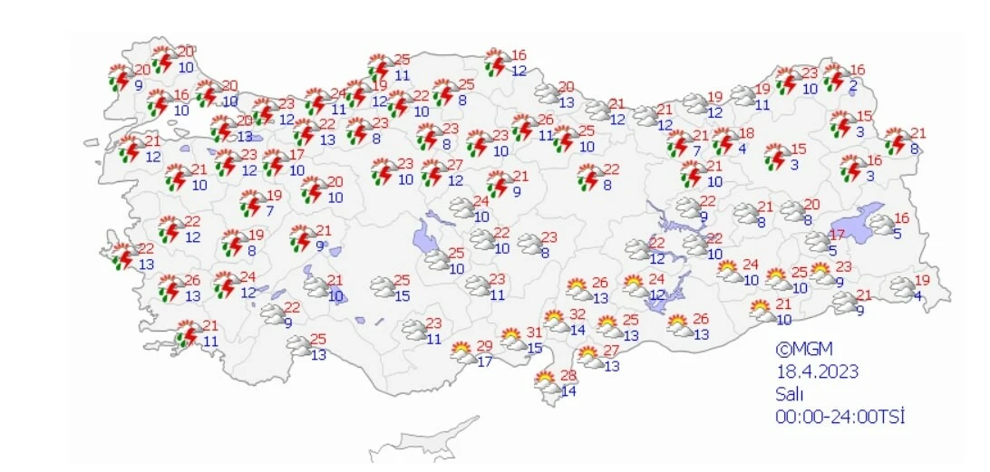 Gök gürültülü sağanak kapıda! Meteoroloji'den 3 bölgeye uyarı