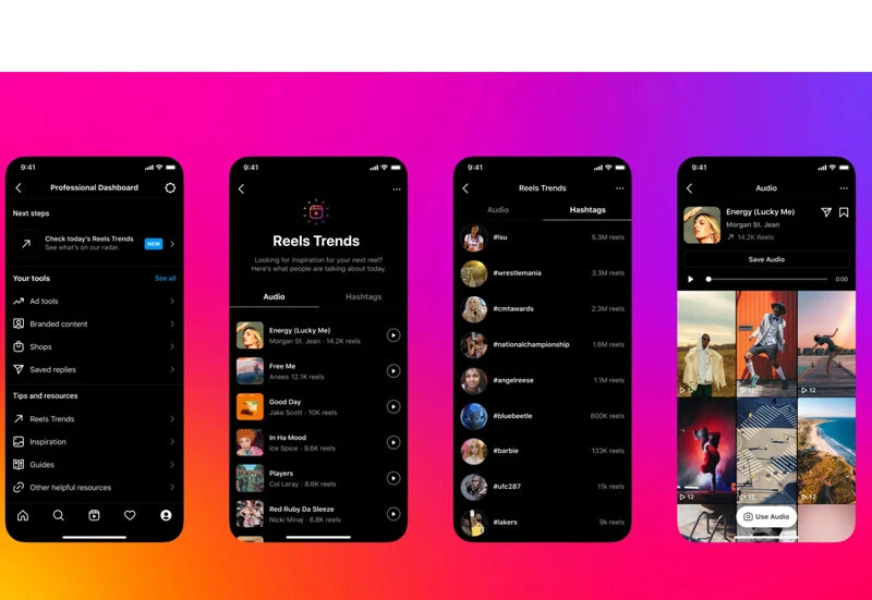Instagram Reels için yeni özellikler duyuruldu: Trendler, Düzenleme ve dahası!
