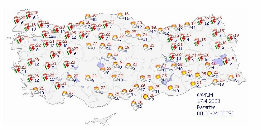 Kısa bahar havası sona eriyor! Peş peşe uyarılar geldi: Yağışlar tekrar çok kuvvetli dönüyor
