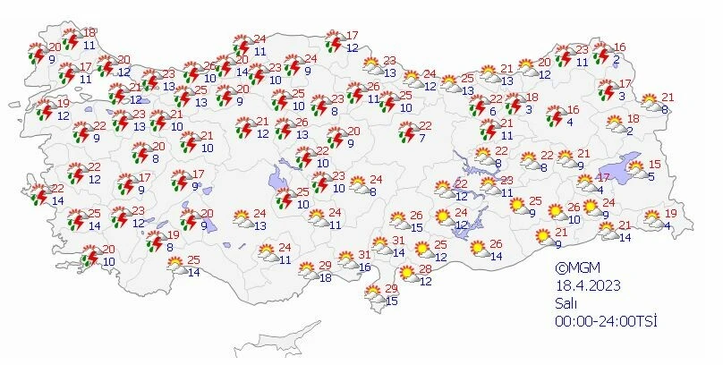 Kısa bahar havası sona eriyor! Peş peşe uyarılar geldi: Yağışlar tekrar çok kuvvetli dönüyor