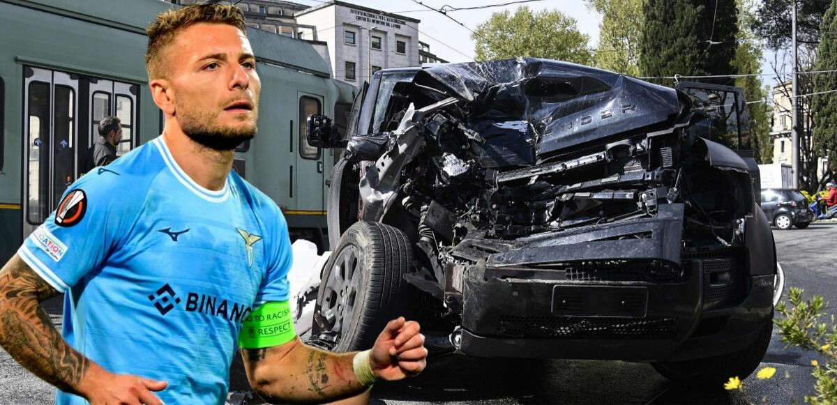 Lazio&#039;ya şok! Ciro Immobile trafik kazası geçirdi