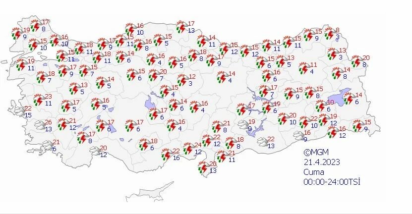 Kara bulutlar gökyüzünü kaplıyor, sağanak ve fırtına çok kuvvetli geliyor! Meteoroloji peş peşe uyarılarını sıraladı