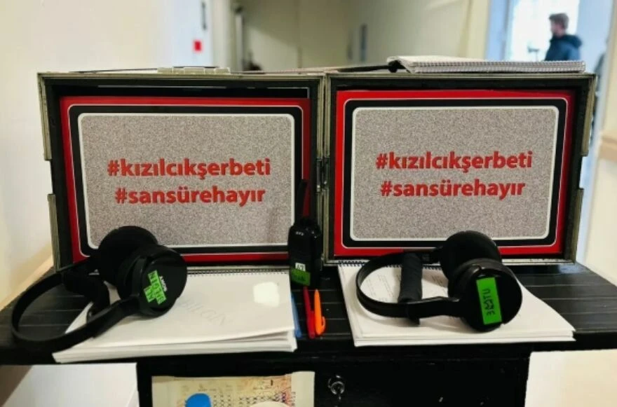 Yargı dizisi setinde Kızılcık Şerbeti tepkisi! Tüm ekip bir oldu!