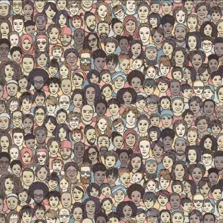 800 kişiden 11’i bulabildi! Sadece dâhiler, insanların arasındaki kediyi 15 saniyede buluyor