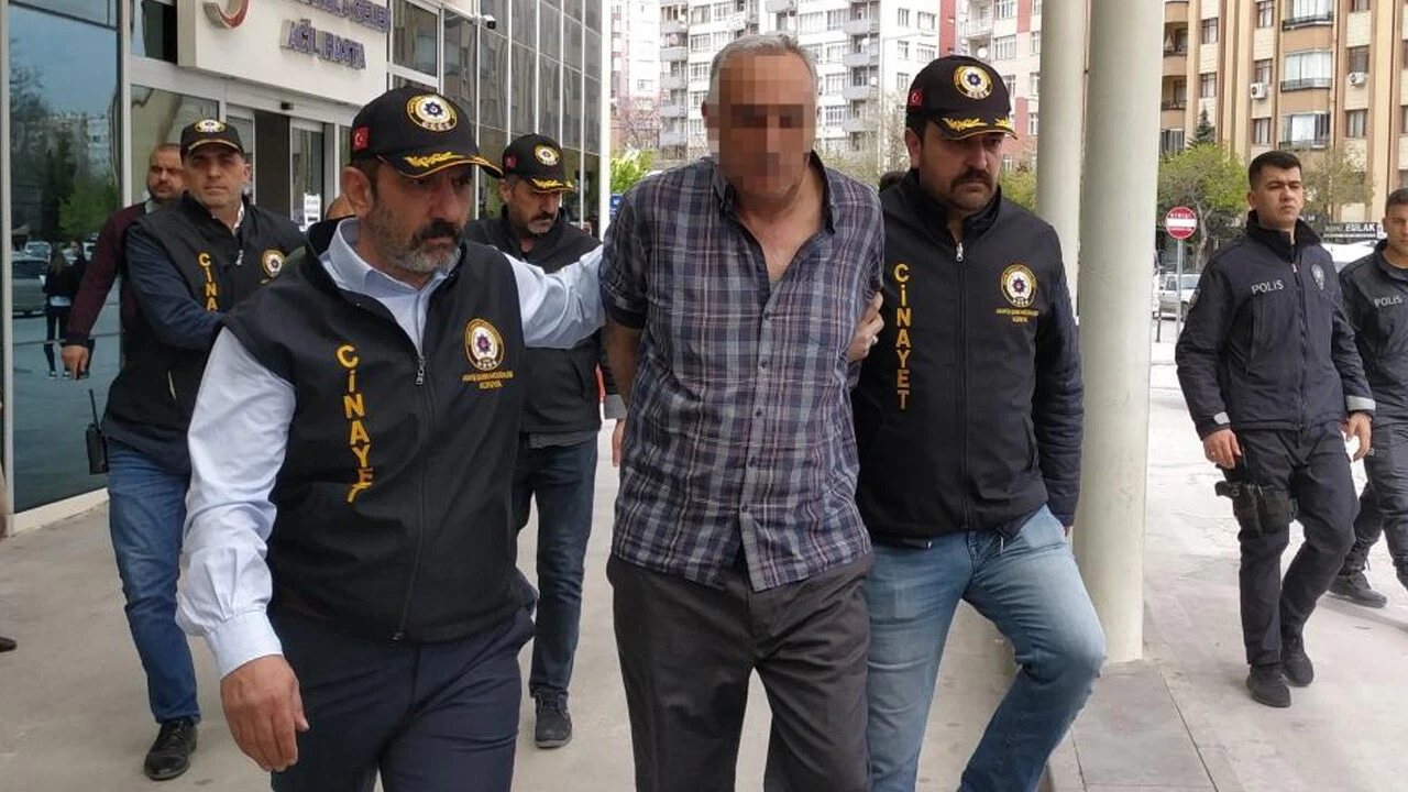 Komşu cinayetinde dehşet anları kamerada