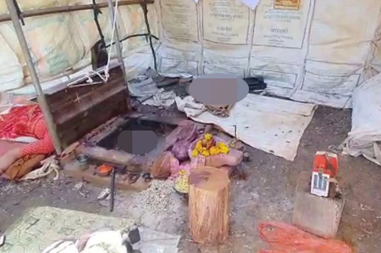 Akıl almaz intihar! Ev yapımı giyotin hazırladılar çocukları korkunç halde buldu