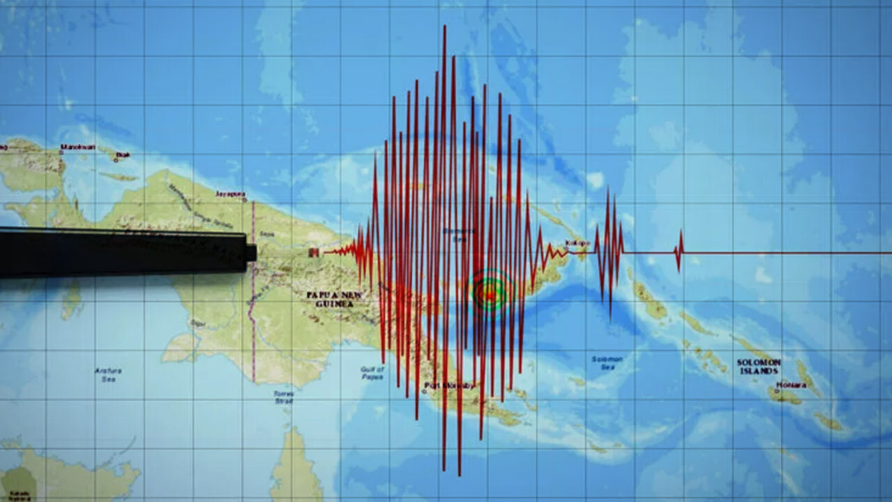 Papua Yeni Gine fena sallandı! 6,3 büyüklüğünde deprem...