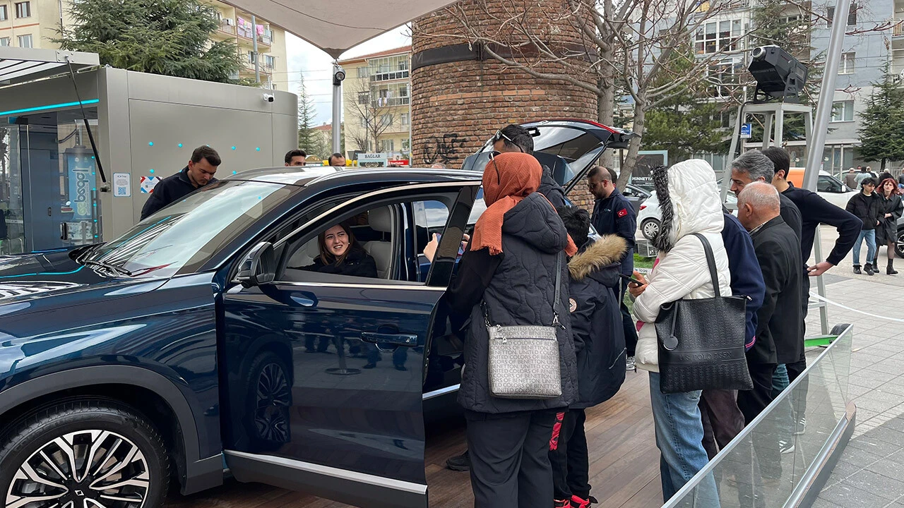 TOGG Eskişehir’de ilgi odağı oldu