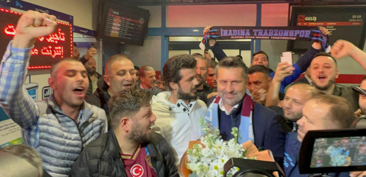 Trabzonspor&#039;un yeni hocası Nenad Bjelica Trabzon&#039;da