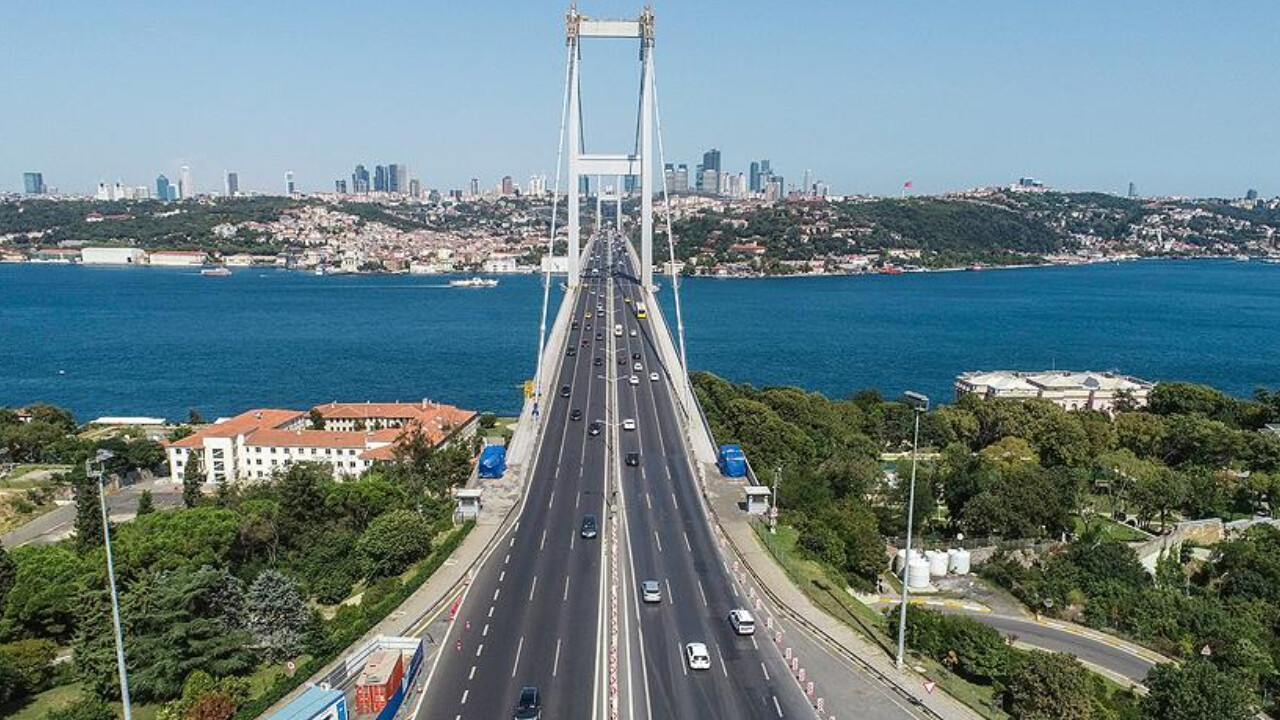 İstanbul&#039;da trafikte bayram sakinliği yaşanıyor