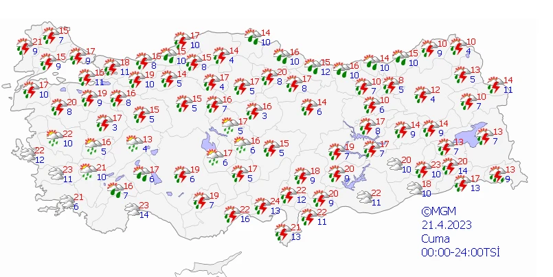 Bayramda ‘sağanak’ var! Meteoroloji bölge bölge uyardı… İşte 5 günlük hava tahmin raporu