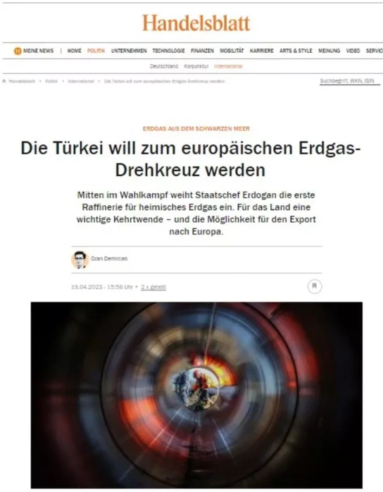 Türkiye’nin en iddialı gaz projesi Sakarya gaz sahası dünya basınında!