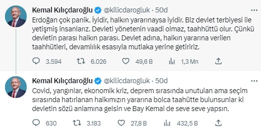 Erdoğan Karadeniz gazını bedava yaptı, Kılıçdaroğlu’ndan ilk yorum geldi
