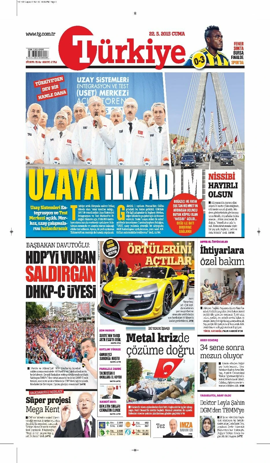 Türkiye gazetesi 53 yıllık tertemiz bir maziyi geride bıraktı!
